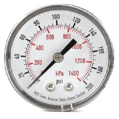 Air Compressor Pressure Gauge