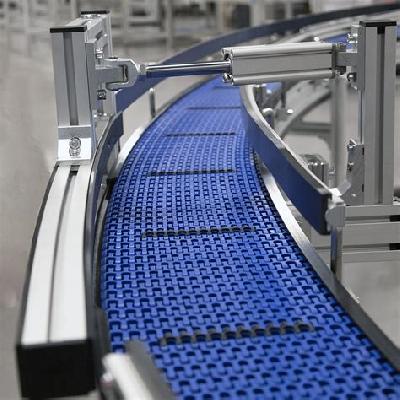 Curve Plastic Modular Conveyor Belts