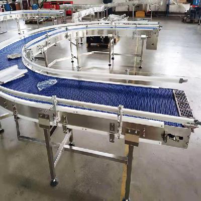 Curve Type Modular Conveyor Belts