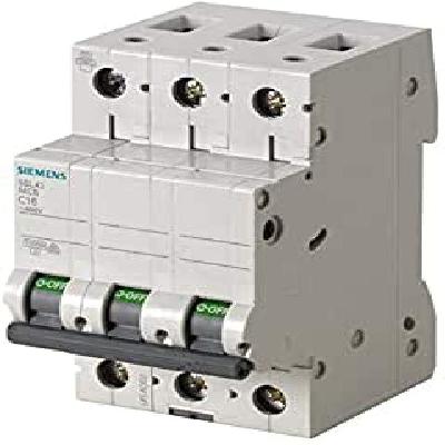 Siemens 5SL43107RC 10 A Three Pole MCB