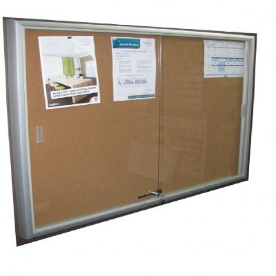 Acrylic Notice Board (Lockable)