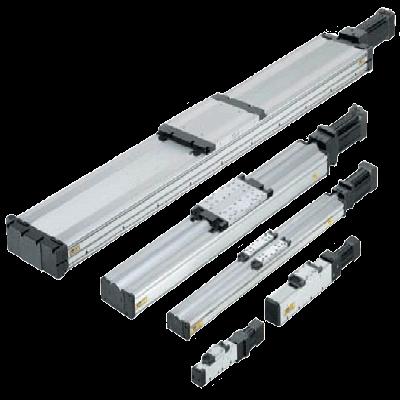 Parker 412 Lxr Slotless Linear Motor Driven, Dual Square Rail Guided Linear Positioners