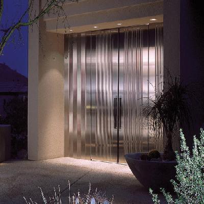 Automatic Center Opening Stainless Steel Doors