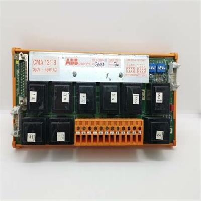 ABB Synpol D CMA-133 Generator Relay Terminal Board DDE-300-412 CMA133