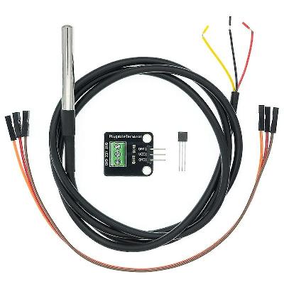 DS18B20 Water Proof Temperature Sensor Stainless Steel 100cm