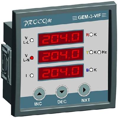 Gem Series Basic Function Meter