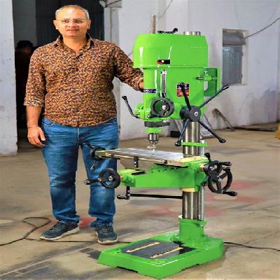 Drilling Cum Milling Machine