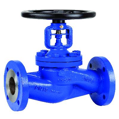 C. S. Globe Valve Flanged End