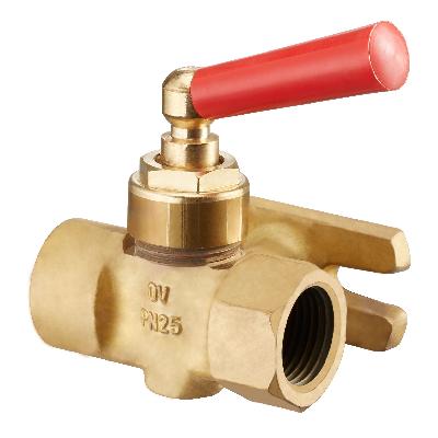 S. S. Gauge Glass Cock Screwed End 