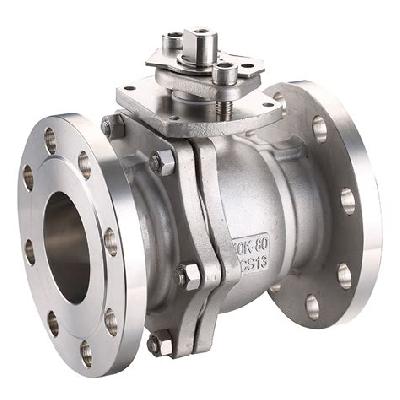 S.S. Single Piece Flanged End Ball Valve