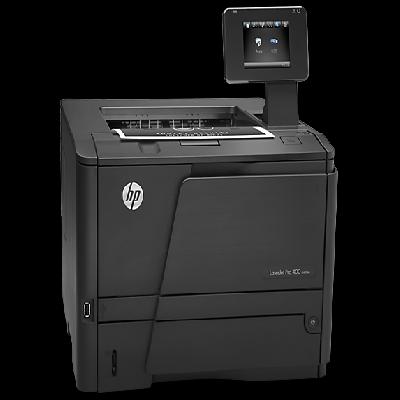 HP LaserJet Pro 400 Printer M401DW Control Panel