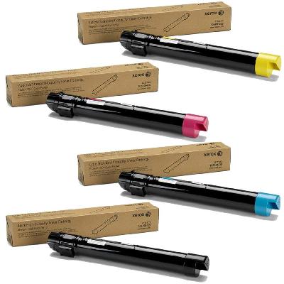 Xerox Phaser 7500 Toner Cartridges CMYK Set