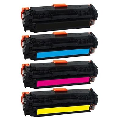 HP (125A) CB540A,CB541A,CB542A,CB543A Black Cyan Yellow Magenta Colour LaserJet Toner Cartridge