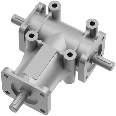 Main Shaft Duplex Gear Box Type