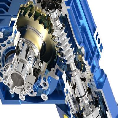 Hot Mix Plant Worm Reduction Gearbox
