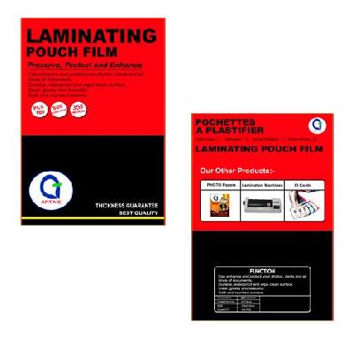 A4 225x310 125 MIC Lamination Pouch Film Whitelight