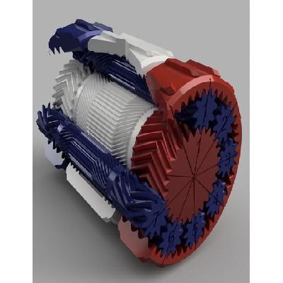 Coupled Compound Planetary Gearbox