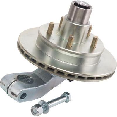 Fork Arm On Hub And Axle