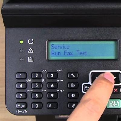 HP LJ 1536 Control Panel