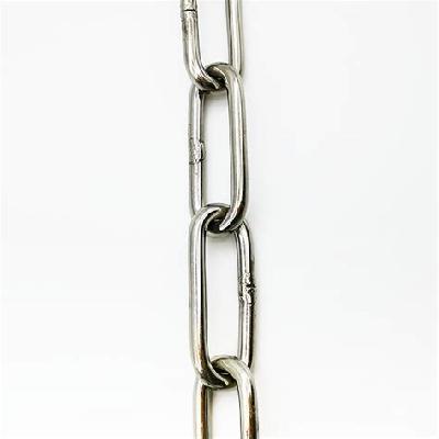 Link Chain with Welded Attchment