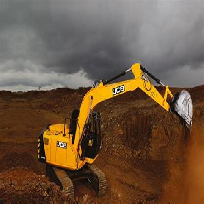 JCB JS120 Tracked Excavator, 80 HP At 2200 Rpm
