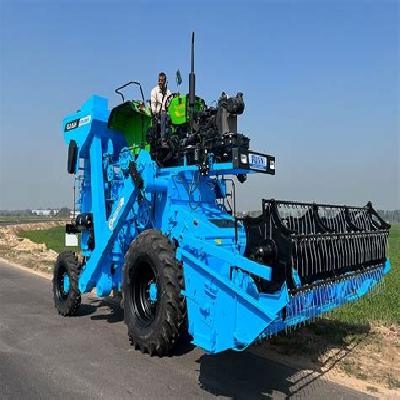 Tractor Mounted Cobine Harester