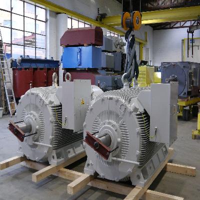 Rotomotive Three Phase Dual Speed Motor