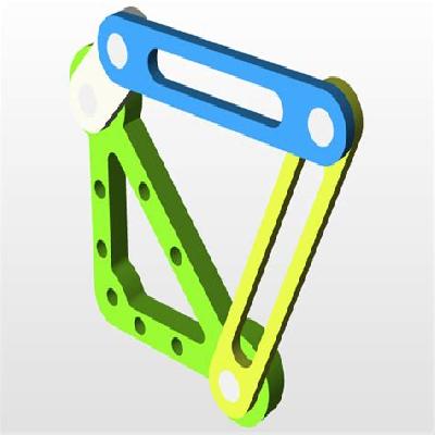 Model Of Four Bar Chain Mechanism