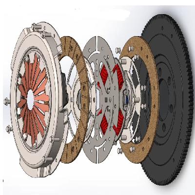 Model of Single Plate Clutch