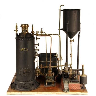 Steam Power Plant Model