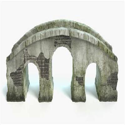Stone Arch Bridge Model