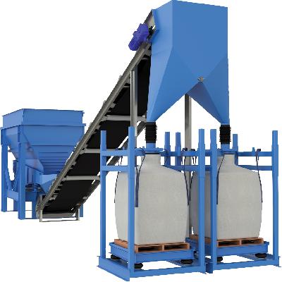 Trailer Mounted Big Bag Packing System
