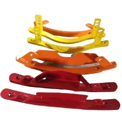 Mild Steel Orange Depth Skid Rotavator