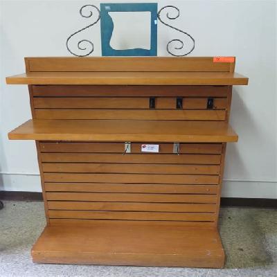 Wooden Gondola Shelves