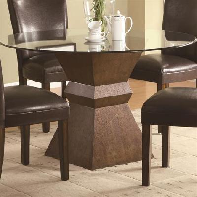 Elegant Table with Pedestal