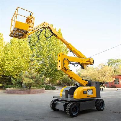 9.Self Propelled Telescopic Boom Lift- Diesel Operated