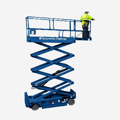 Scissor Lift - Walky type -  Motorized Handle