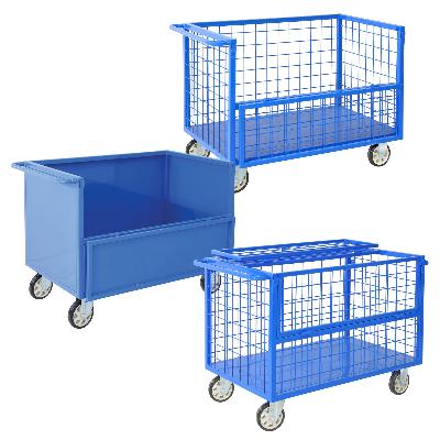 Foldable Shelving Cage Trolley