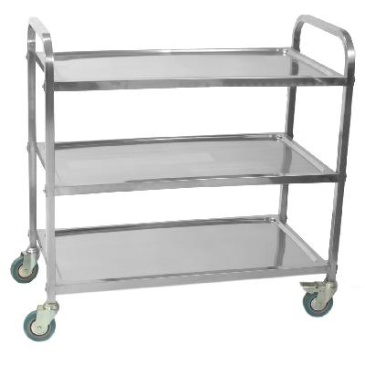 Stainless Steel Canteen Trolley SS Canteen Trolley