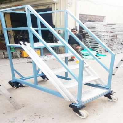 Alumnum Trolley Step Ladder