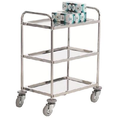 Stainless Steel Shelf Trolley