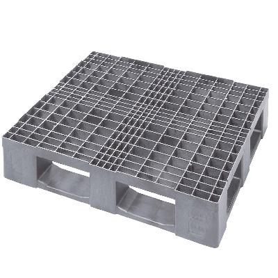 Blue Roto Moulded Plastic Pallet