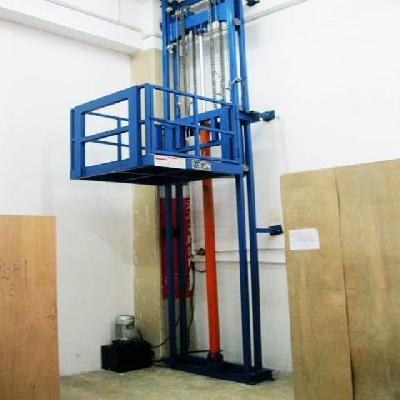 Four Channel Hydraulic Goods Lifts