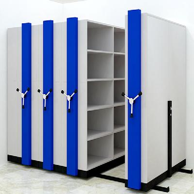 Motorized File Compactor Storage System
