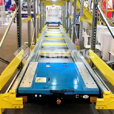 Radio Shuttle Pallet Rack System