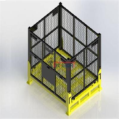 Foldable Metal Cage  Bin