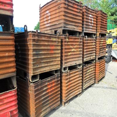 Metal Container Bins