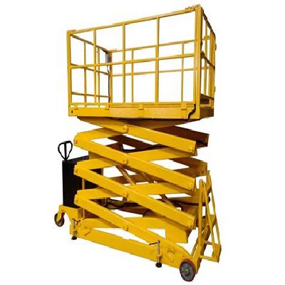 Semi-Electric Mobile Scissor Lifts