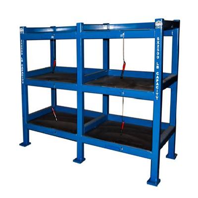 Die Rack With Shelves