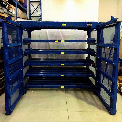 Mild Steel Partitions Storage Racks
